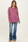 Blue Lightly Distressed Maternity Flare Jeans