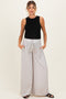 Dove Palazzo Wide Leg Maternity Pants