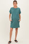 Forest Green Maternity T-Shirt Mini Dress