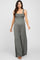 Olive Sleeveless Wide Leg Maternity Jumpsuit