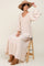 Ivory Smocked Balloon Sleeve Maxi Dress