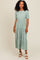 Light Olive Textured Tiered Maxi Dress