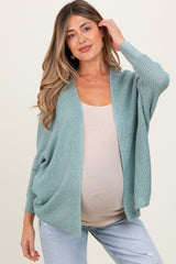 Jade Knit Open Front Maternity Cardigan
