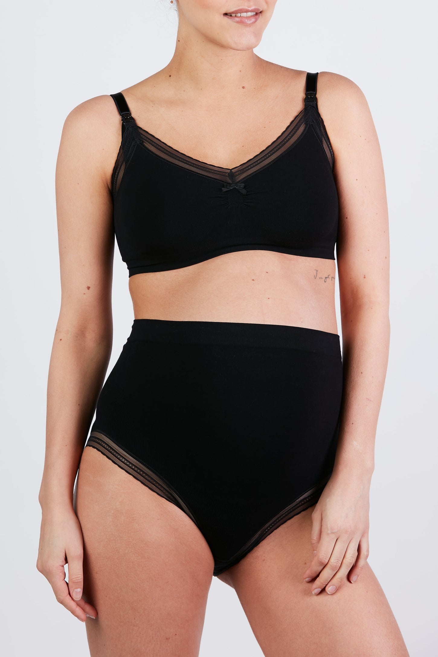 Black Cache Coeur Maternity Milk Nursing Bra