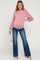 Navy Blue Wide Hem Maternity Flare Jeans