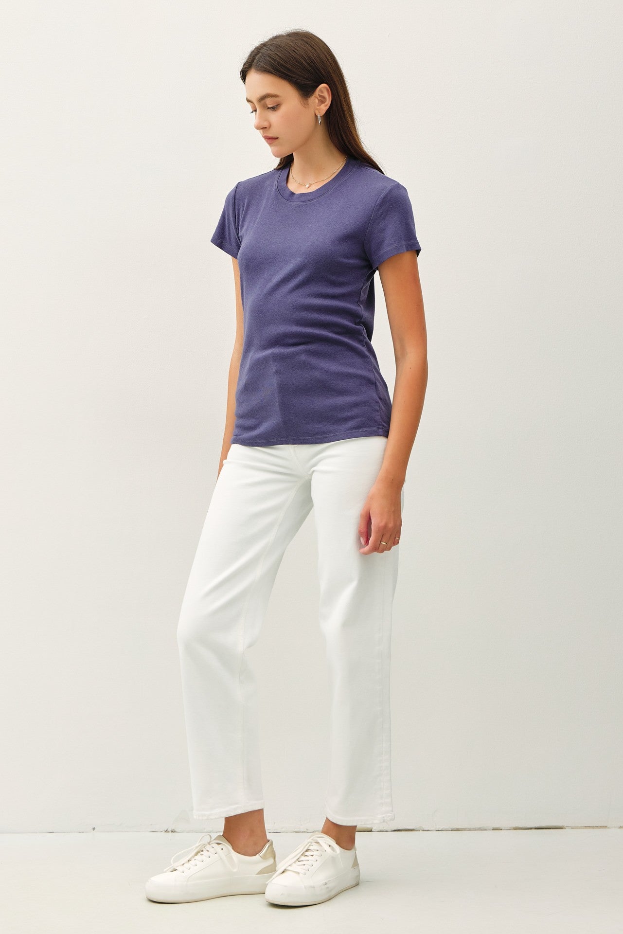 Navy Classic Crewneck T-Shirt