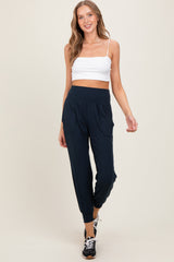 Navy Maternity Joggers