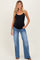 Medium Low Rise Wide Leg Maternity Jeans