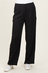 Black Wide Leg Trousers