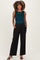 Black Wide Leg Maternity Trousers