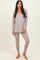 Beige Brushed Knit Oversized Top and Legging Set