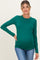 Forest Green Basic Long Sleeve Maternity Top