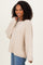 Oatmeal Oversized Boatneck Sweater