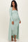 Sage Ribbed Sleeveless Dress Cardigan Maternity Set