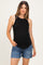 Blue Raw Hem Maternity Jean Shorts