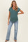 Blue Vintage Wash Slim Wide Leg Maternity Jeans