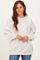 Sand Oversized Fleece Sweatshirt