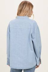 Light Blue Striped Button Down Shirt