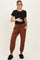 Chestnut Maternity Jogger Pants