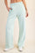 Mint Stripe Detail Lounge Pants