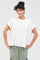 Off White Mineral Wash Boxy Fit T-Shirt