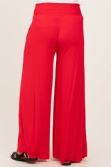 Ruby Smocked Waist Wide Leg Maternity Pants