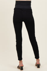 Black Lightweight Maternity Skinny Jeans