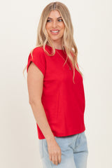 Ruby Rolled Short Sleeve Tee