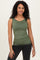 Olive Basic Seamless Tank