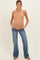 Navy Raw Cut Hem Maternity Straight Leg Jeans