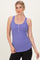 Violet Button Front Tank Top
