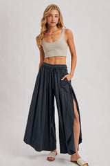 Ash Tulip Hem Super Wide Leg Pants