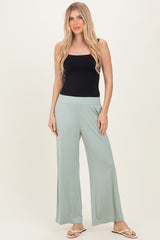 Mint Ankle Wide Leg Pants