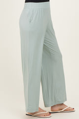 Mint Ankle Wide Leg Pants