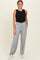 Heather Grey Crossover Waist Pants