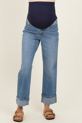 Medium Maternity Dad Jean With Cuff