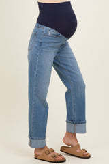 Medium Maternity Dad Jean With Cuff