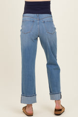 Medium Maternity Dad Jean With Cuff
