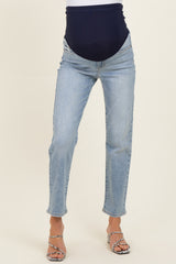 Medium Maternity Straight Leg Jeans