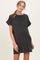 Charcoal Maternity T-Shirt Mini Dress
