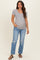 Light Blue Straight Leg Maternity Jeans