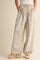 Light Blue Striped Balloon Maternity Pants