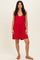 Red Knot Strap Romper