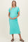 Mint Pocket Front Maternity Midi T-Shirt Dress