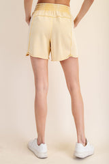 Sweet Corn Mineral Wash Terry Short