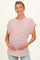 Red Striped Dolman Short Sleeve Maternity Top