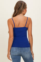 Royal Blue Basic Adjustable Strap Cami