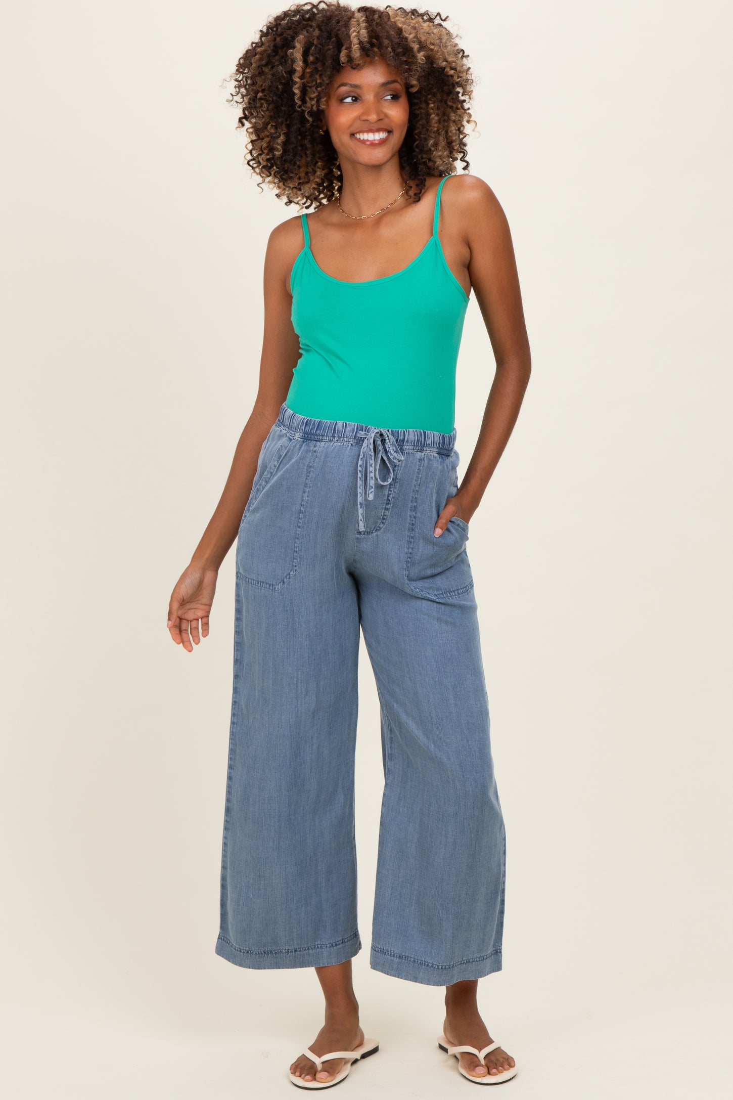 Emerald Basic Adjustable Strap Maternity Cami