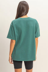 Teal Crew Neck T-Shirt