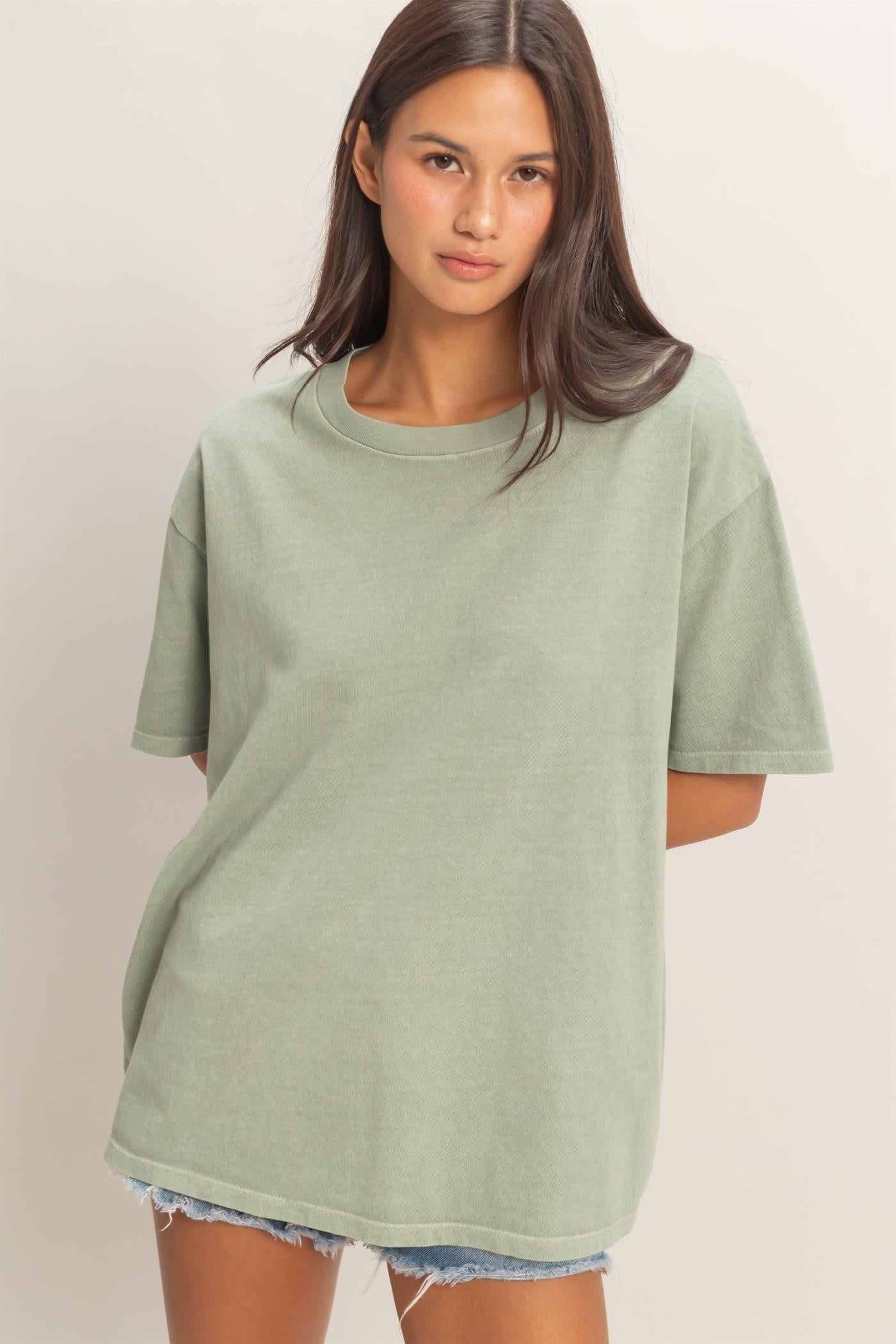Sage Crew Neck T-Shirt
